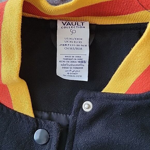 Mickey Mouse and Friends Magic Kingdom Varsity Jacket for Adults - Picture 4 of 10